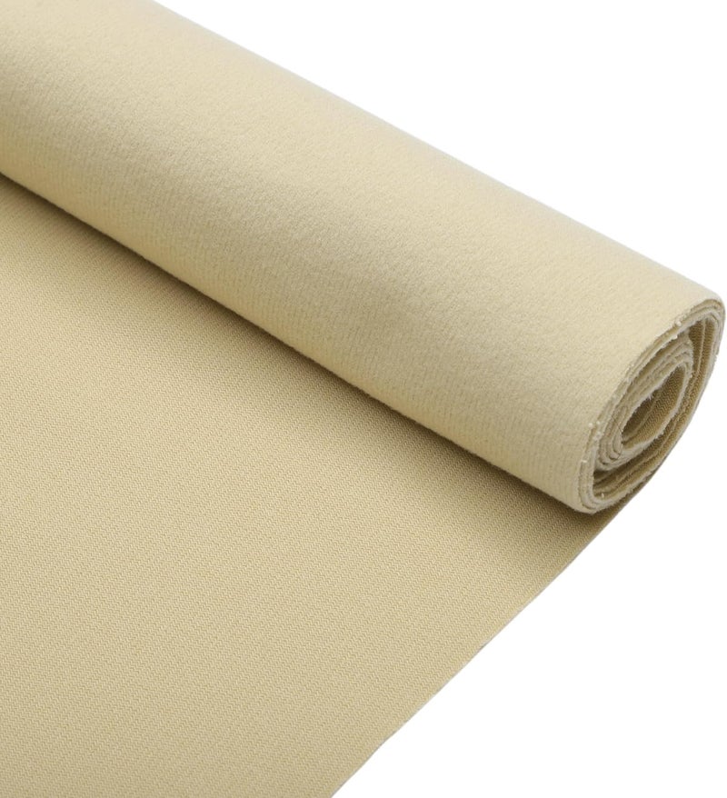 VekAuto Breathable Mesh Headliner Fabric 48" l x 19" W Interior Trim DIY Roof Repair Replacement for Car Truck RV SUV Automotive Breathable Mesh Fabric Beige - Image 1
